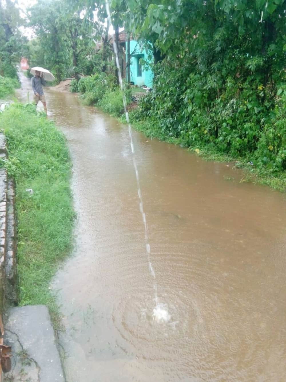 heavy rain in dehradun photogallery