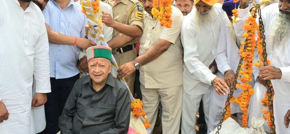 cm virbhadra singh statement in solan