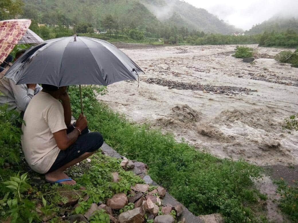 flood due to heavy rainfall in uttarakhand