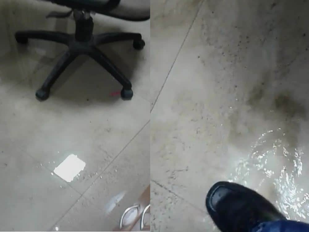 Rain water in uttarakhand secretariat