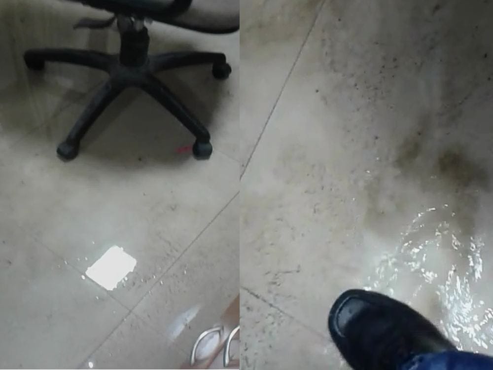 Rain water in uttarakhand secretariat