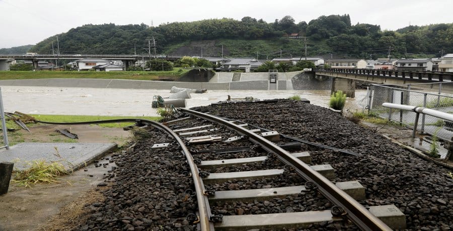 Deadly floods sweep southern Japan areas
