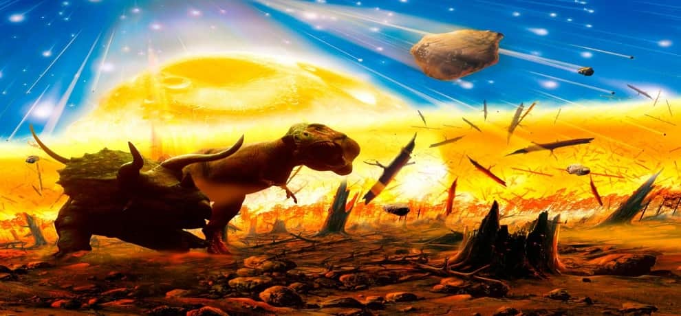 12 KM Huge Meteor Wiping Out Dinosaurs Facts Distant Space Collision Doom For Dinosaurs