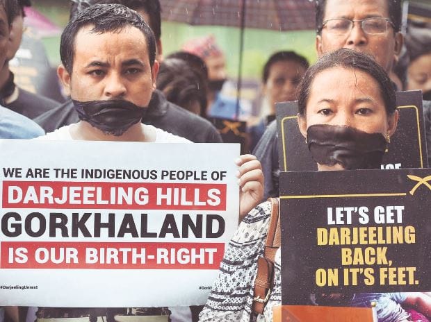 Pro-Gorkhaland supporters set ablaze panchayat office