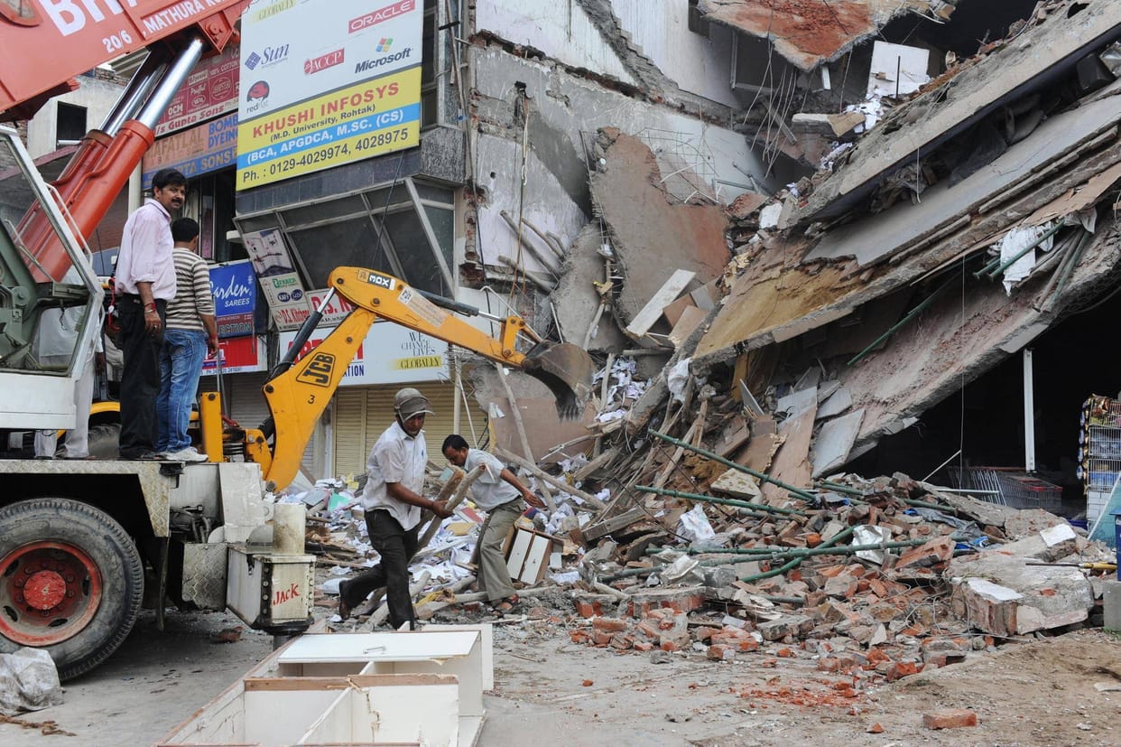 chandigarh nagar nigam special project to use house Debris