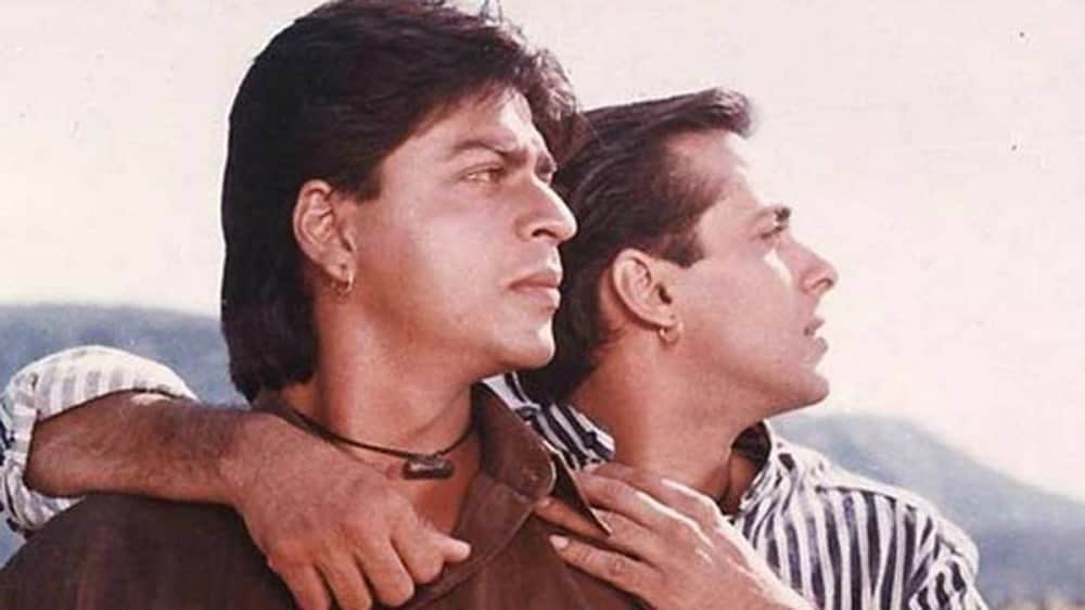 Salman Khan and Shah Rukh Khan Did film Together karan arjun hum tumhare hain sanam etc