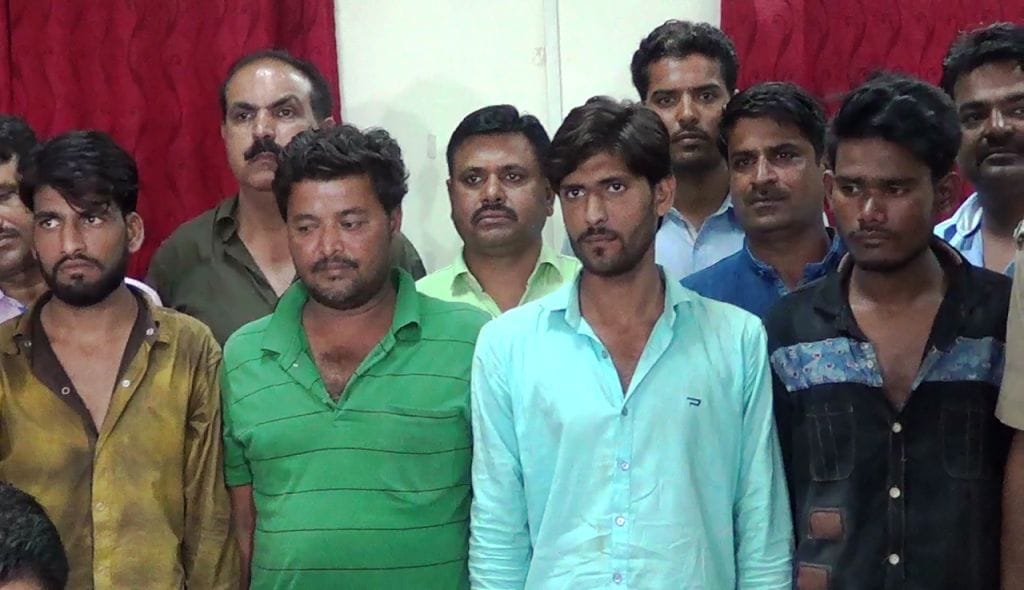 Four armed bandits arrested for plotting to rob gasoline pump