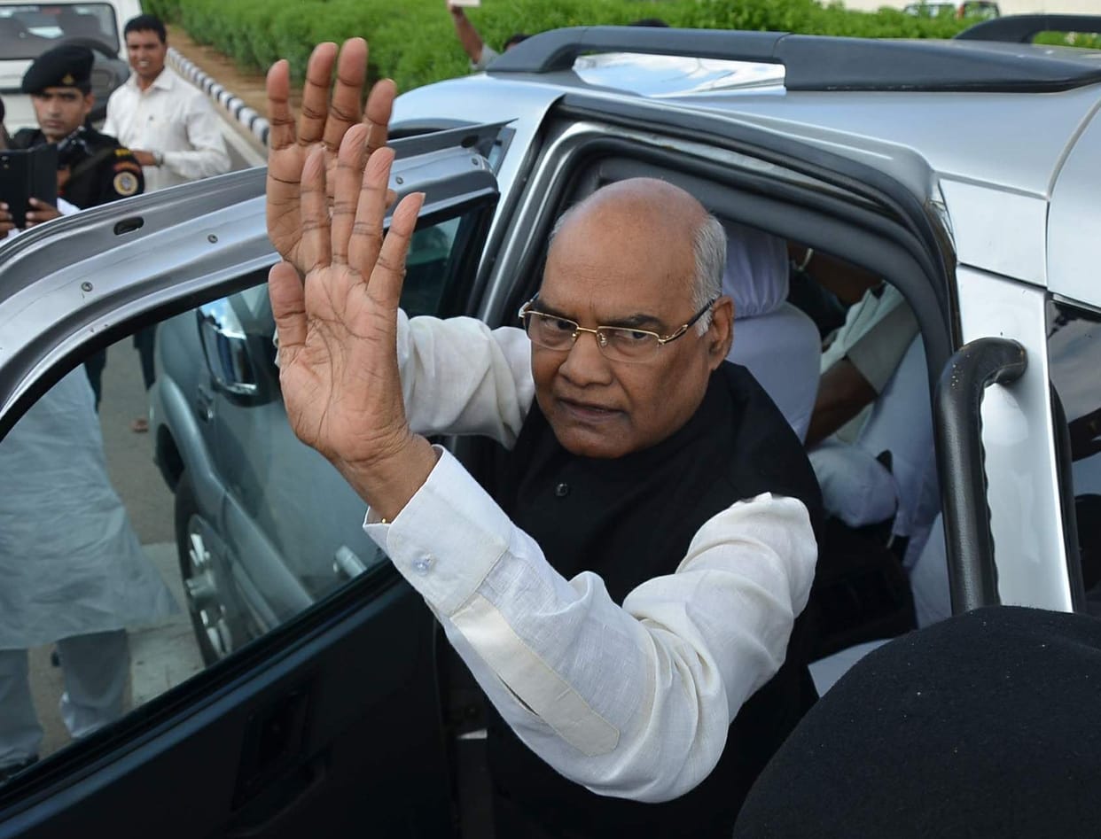 nda presidential face ram nath kovind visits jaipur 