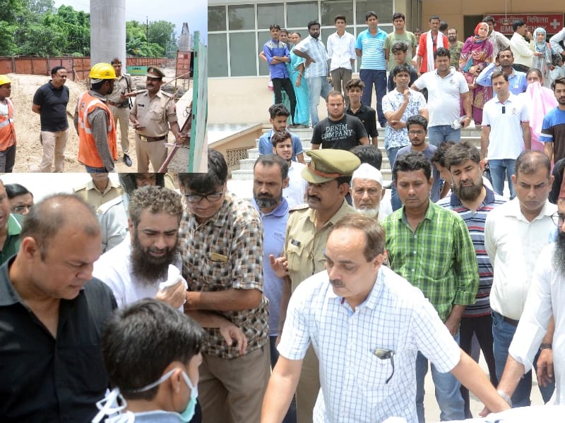 metro board fell on student, on the spot death