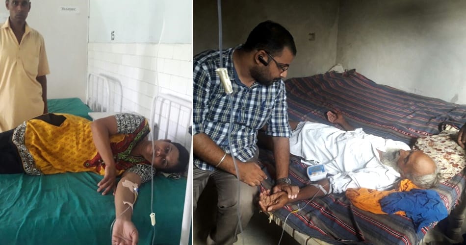 Two deaths due to drinking Dirty water, 95 sick