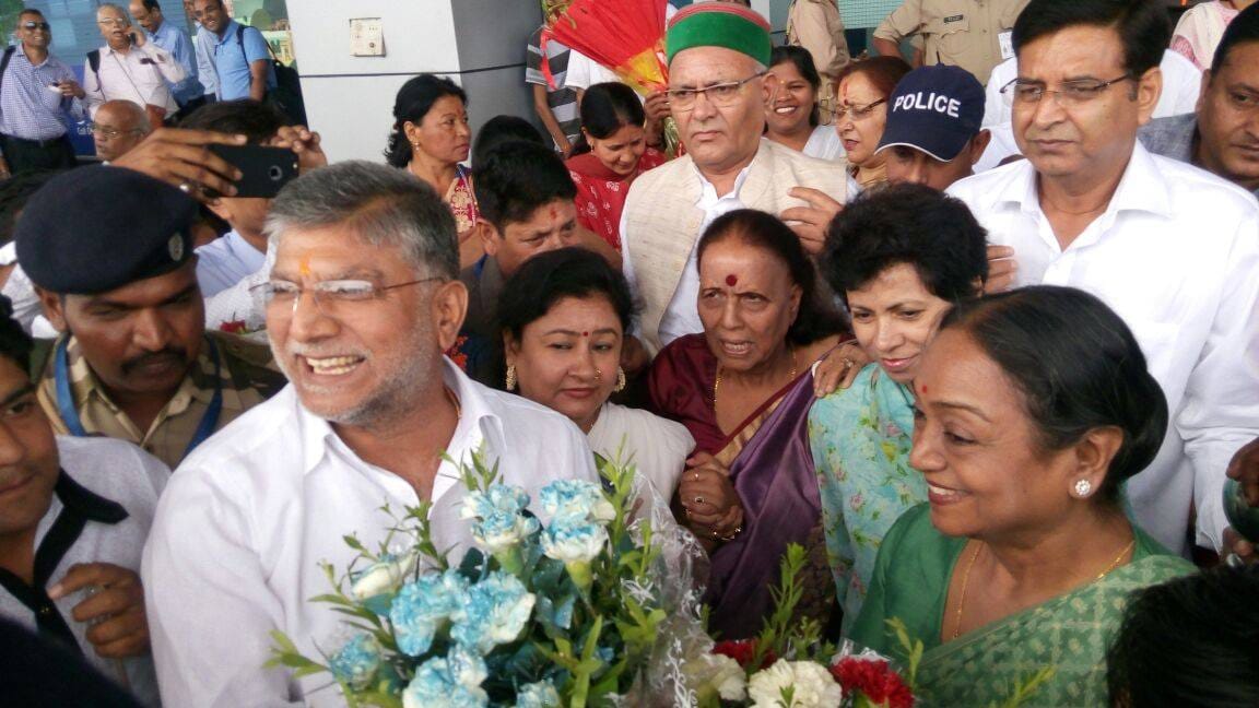 president candidate meira kumar reached dehradun