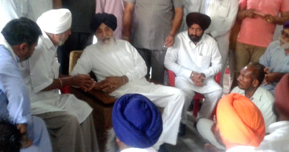 Ex CM Parkash Singh Badal on SYL Controversy