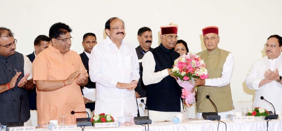 venkaiah naidu statement over congress president candidate