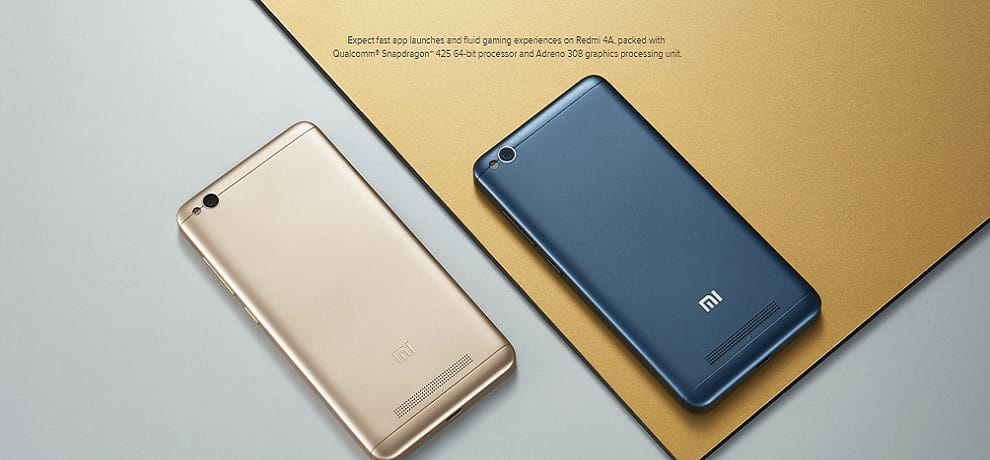 Xiaomi Redmi 4a goes to sale today via amazon