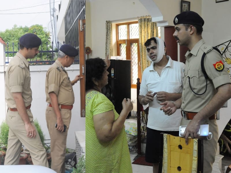 back to back dacoity in lucknow gomtinagar