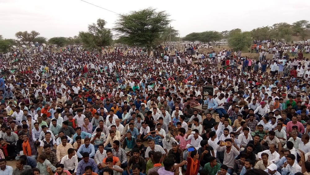  tension in gangster village sanvarda, one dead in last day protest