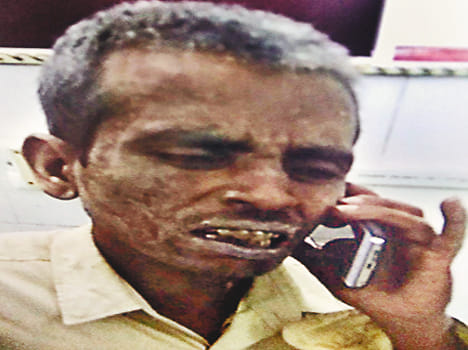 byke rider kidnap old person
