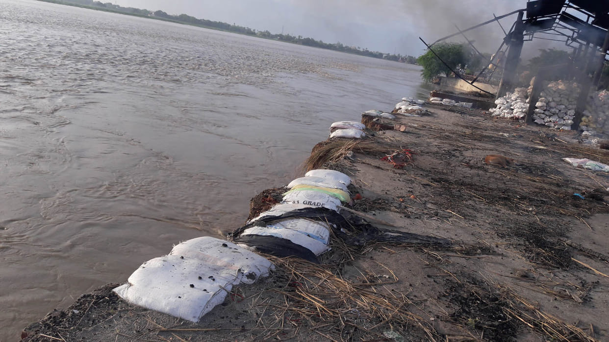 Ghaghra reached near danger mark