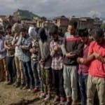 first time ISIS flag used for terrorist in Kashmir in his funeral