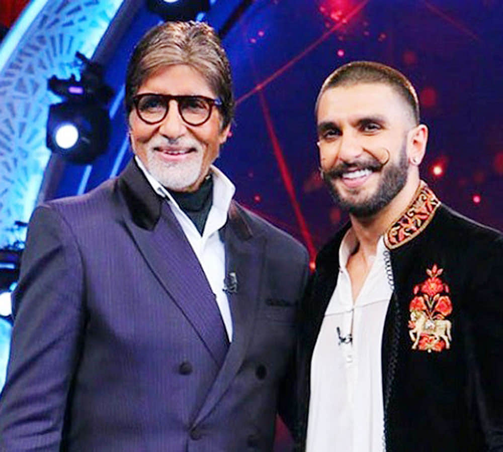 Amitabh Bachchan Calls out Ranveer Singh on twitter for not acknowledging his birthday messages