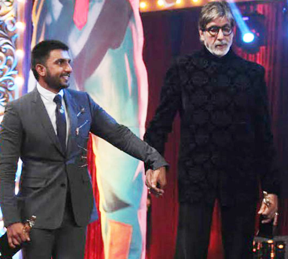 Amitabh Bachchan Calls out Ranveer Singh on twitter for not acknowledging his birthday messages