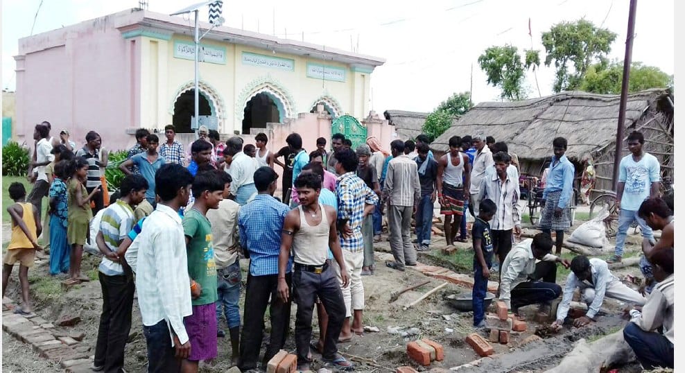  Tension in two communities by creating religious sites