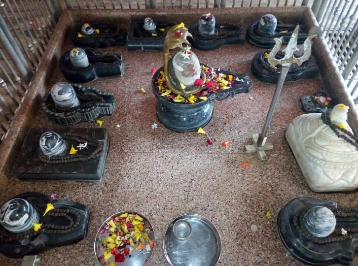  Dwashash Jyorthaling is established in Kanja Devasthan