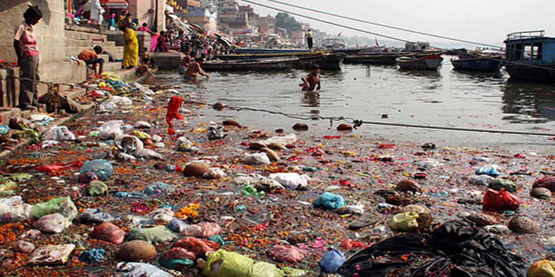 harmful elements quantity in ganga three times more than usual