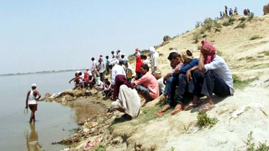 so many constructions in hundred meters radius of ganga