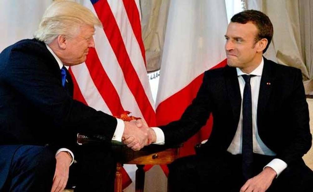  Donald trump truned and said Something could happen with respect to the Paris accord