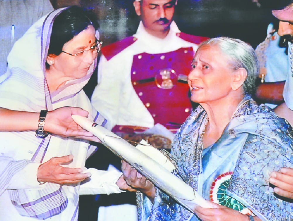 freedom fighter Dr. Satyavati Sinha dead