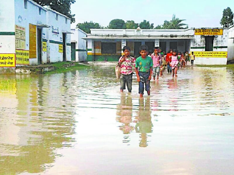 flood in districts of awadh in Uttar Pradesh.