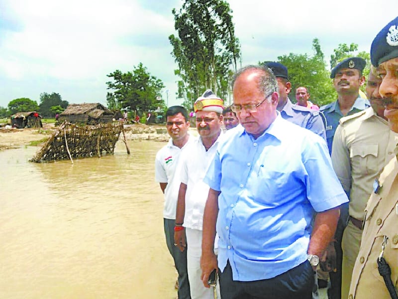 flood in districts of awadh in Uttar Pradesh.