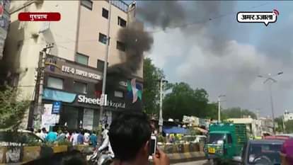 Fire broke at sheetla hospital in gurugram 