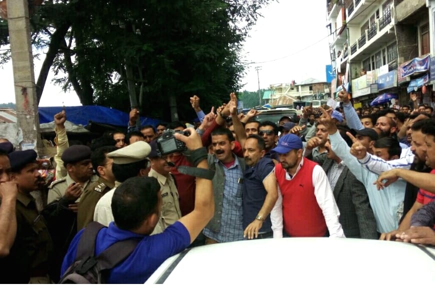 Chakka Jam and People protest on Kotkhai rape and Murder case.