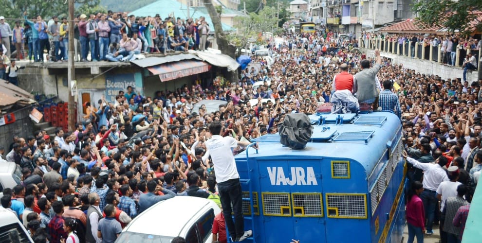 Kotkhai gangrape and murder case Public anger erupts in Shimla