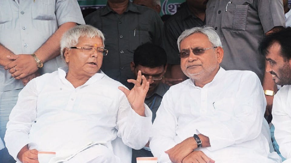 k c Tyagi said Final decision to break the alliance in hands of Nitish-Lalu 