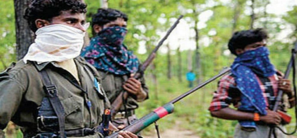 Maoists burn two tractors and other vehicles in Odisha Kandhamala