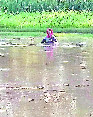 Floods in Solani river in Muzaffarnagar