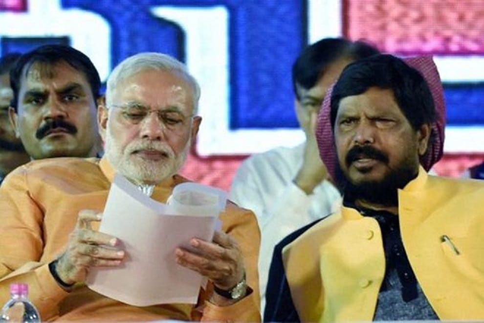 modi minister ramdas athawale says everyone has right to eat beef