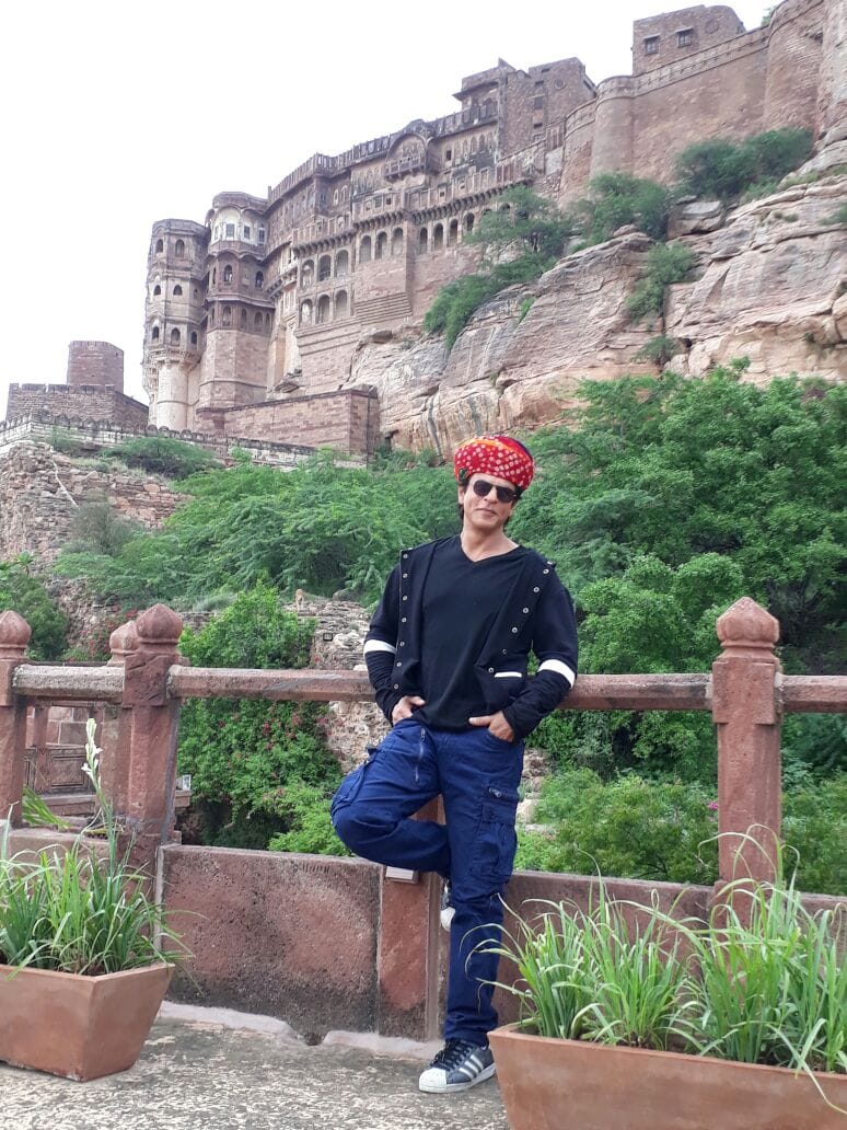 shahrukh khan in jodhpur