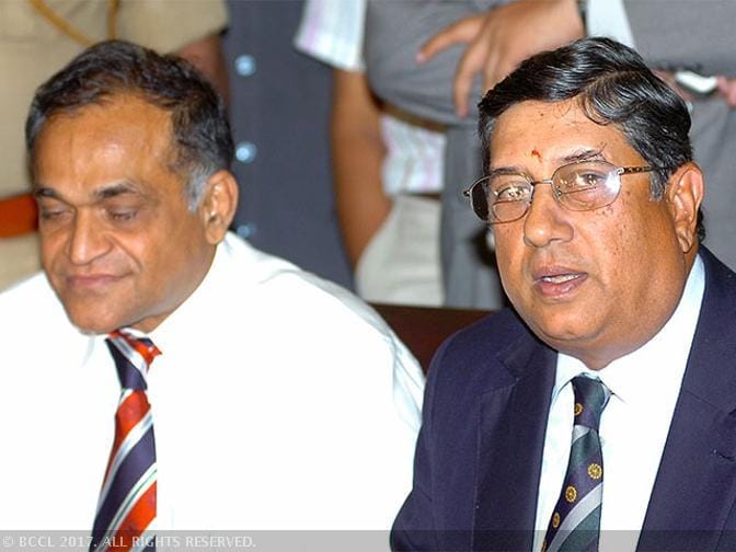 Supreme Court issues notice to N Srinivasan and Niranjan Shah