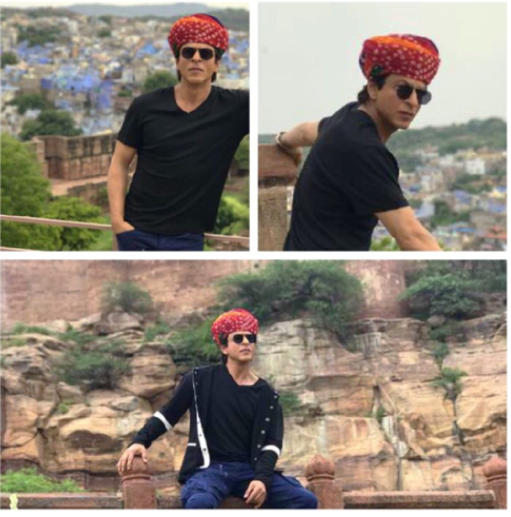 Shah Rukh Khan reaches Jodhpur for the promotion of Jab Harry Met sejal