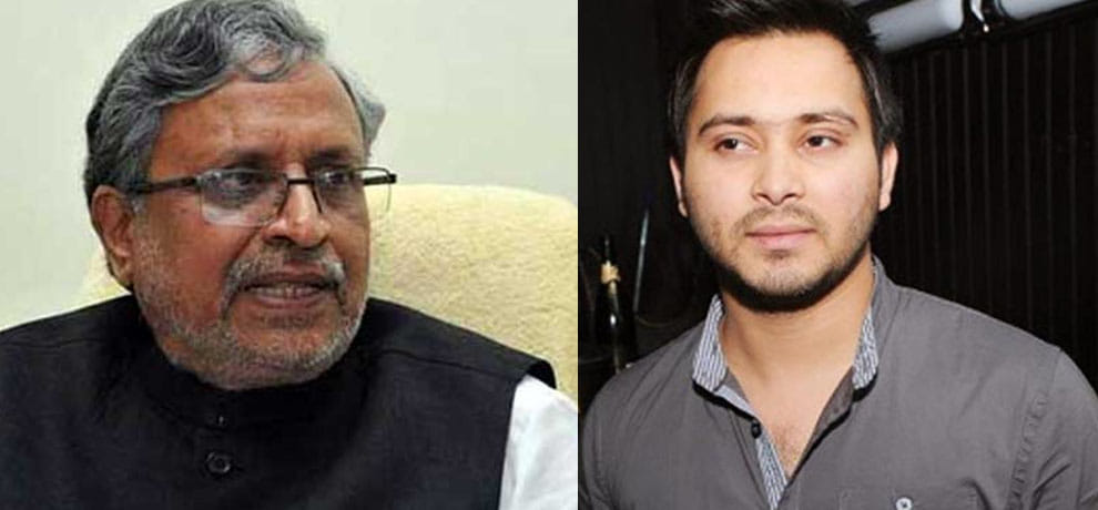 bihar bjp leader sushil modi compares lalu prasad's son tejashwi yadav to nirbhaya rapist