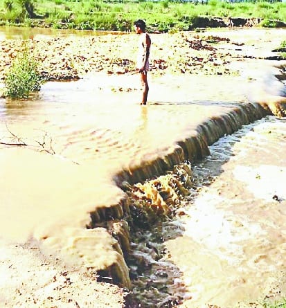 Ganga water level rise in Cuttack in Gauspur