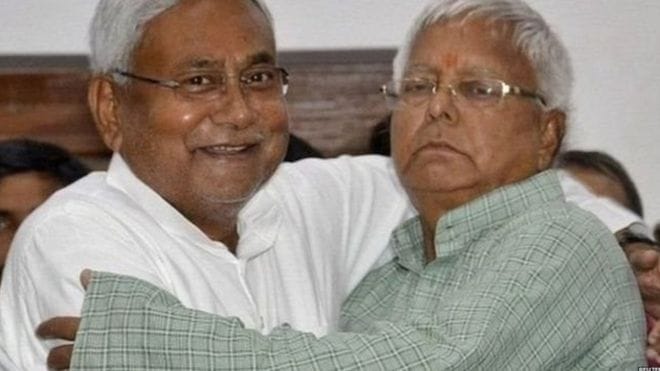 when nitish kumar was right hand of lalu prasad yadav 