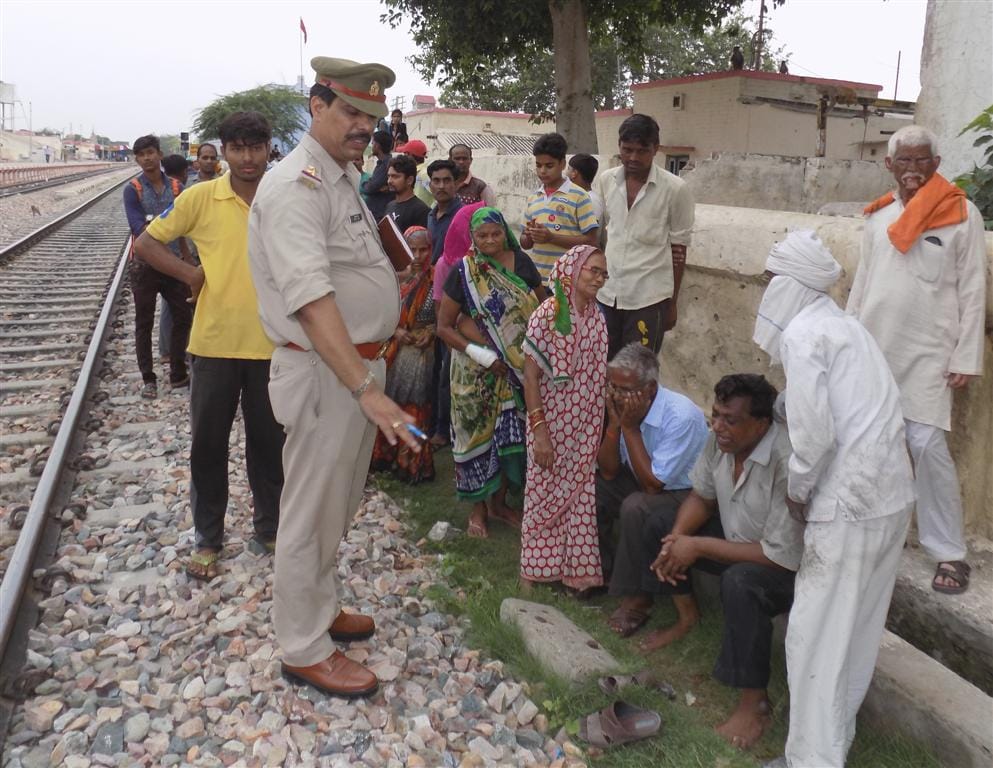 Businessman's wife dies due to gambling of goods train hathras