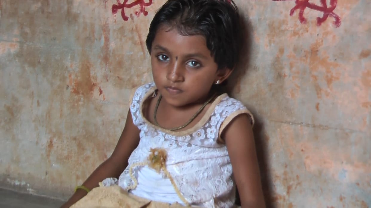 Nine year old girl has serious illness