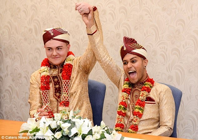 Britain's first gay Muslim married couple reveals the abuse since getting wed 