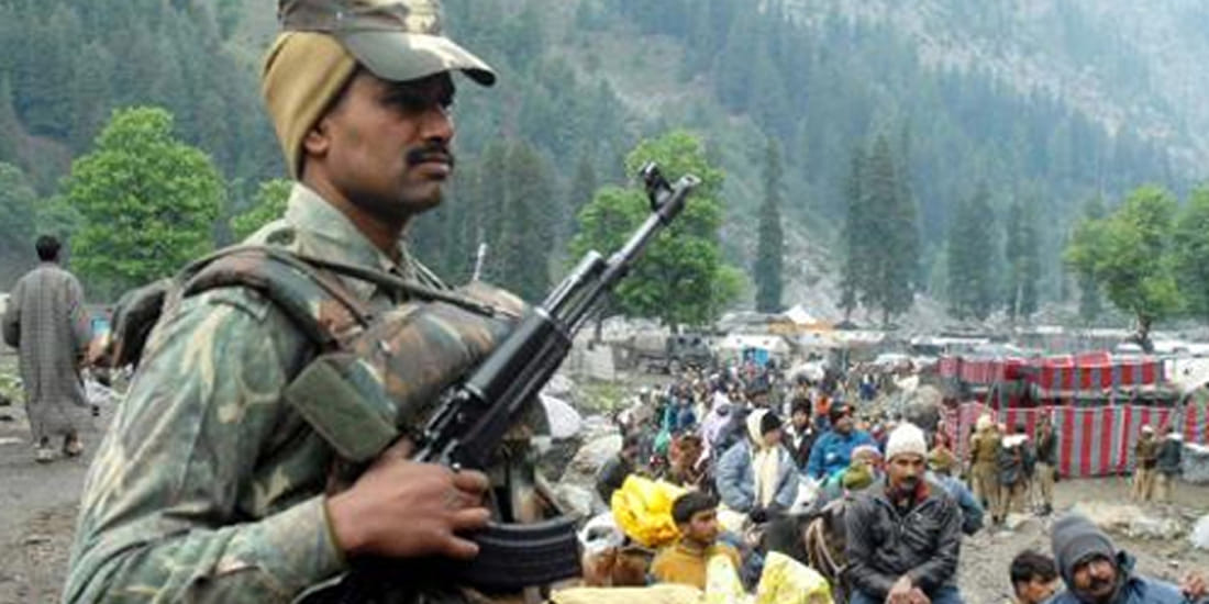 bjp leader threat due to questioning on amarnath attack 